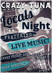 NEW Friday Locals live music 2.17.22